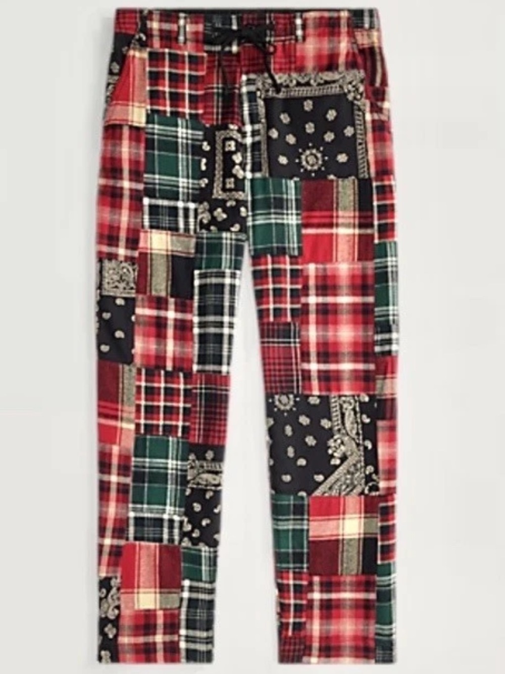 New Ralph Lauren Polo Prepster Patchwork Men’s Easy Pants - Drawstring Lounge - Picture 13 of 13